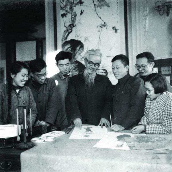 忆当年|中国画院窗外翠竹桃李,学员们深造三年终身难忘