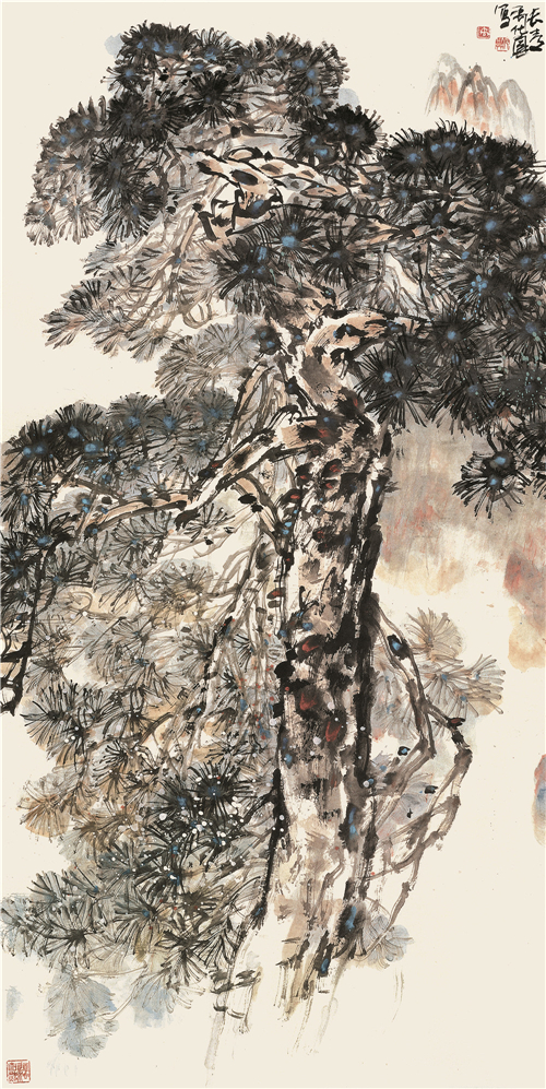 苍松精神殉道者 国展评委：禹化兴