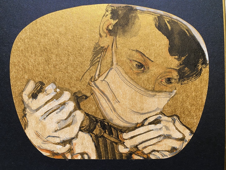 众志成城 抗击疫情：美术家在行动之中国画篇一